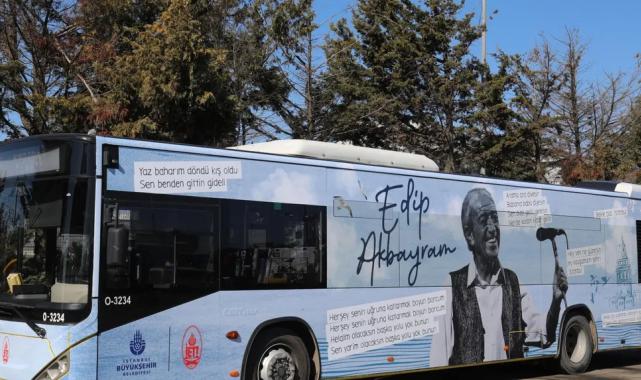 İETT’den Edip Akbayram’a vefa otobüsü