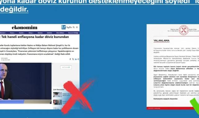 İletişim’den enflasyon ve döviz kuru açıklaması