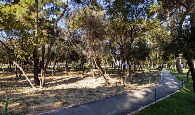 İzmir’de Hasanağa Bahçesi daha yeşil