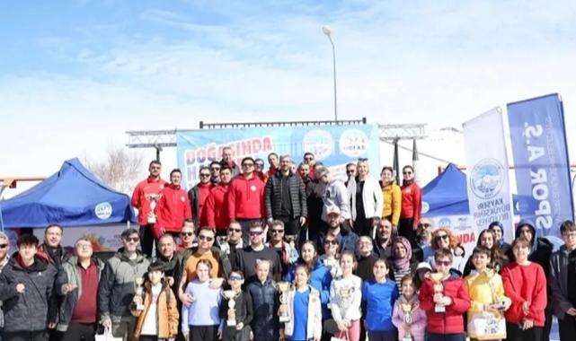 Kayseri Erciyes’te masa tenisi keyfi