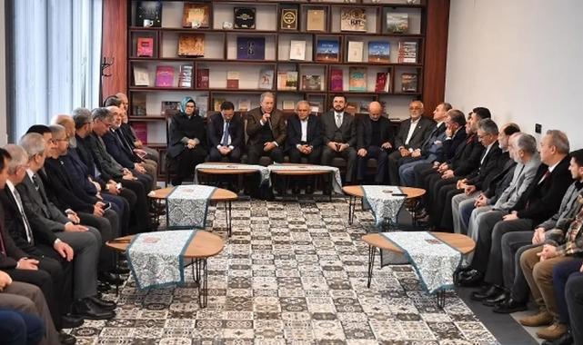 Kayseri protokolü kanaat önderleriyle buluştu