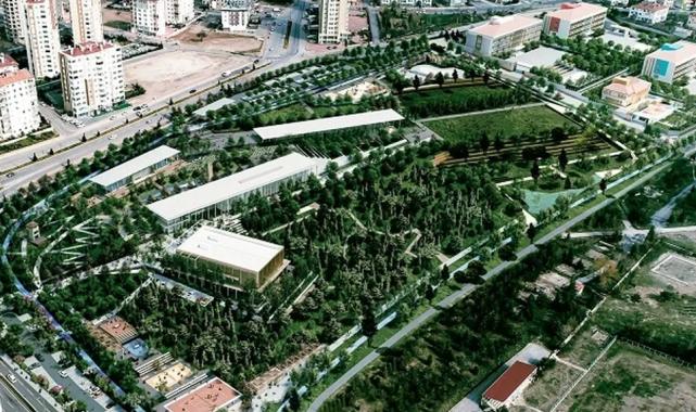 Kayseri Talas Millet Bahçesi’nde sona geliniyor
