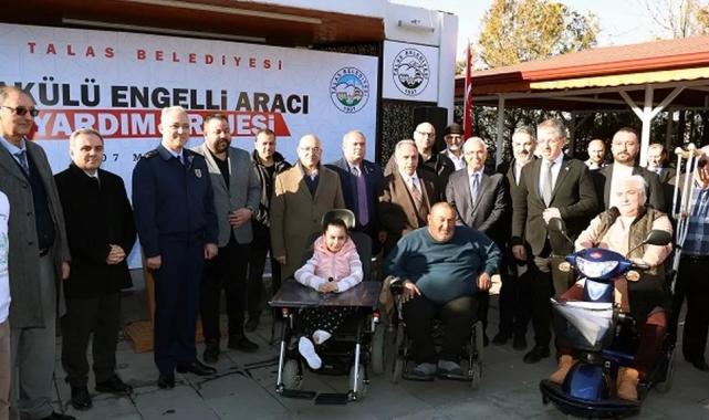 Kayseri Talas’ta engellilerin yüzü gülüyor