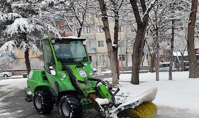 Kayseri Talas’ta kış çalışmaları yeniden başladı