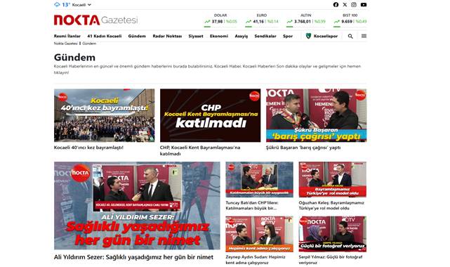 Kocaeli Son Dakika Haberleri İle Sizlerle