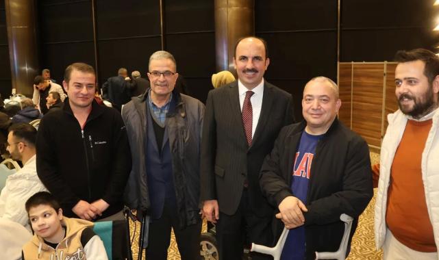 Konya’da özel gereksinimli bireyler aynı sofrada