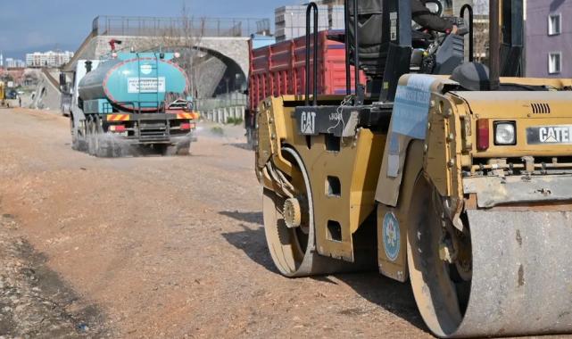 Manisa Büyükşehir Cider Yolu’nda asfalt öncesi çalışmalara başladı