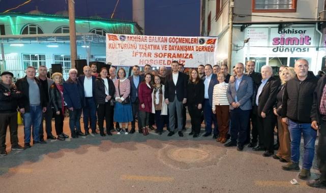 Manisa’da Başkan Zeyrek Balkan Göçmenleri ile buluştu