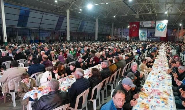 Manisa’da Bereket Sofrası Saruhanlı’da kuruldu