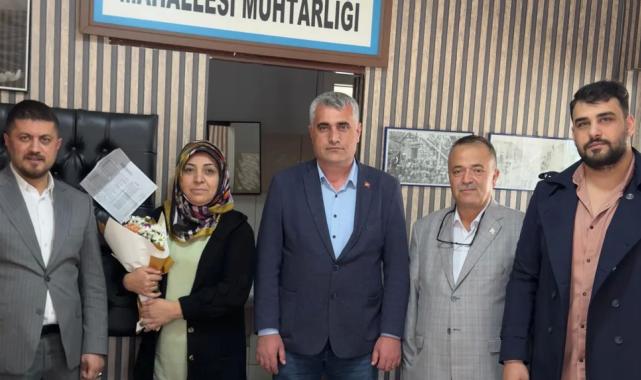 MHP Onikişubat’tan ilçenin kadın muhtarlarına ziyaret