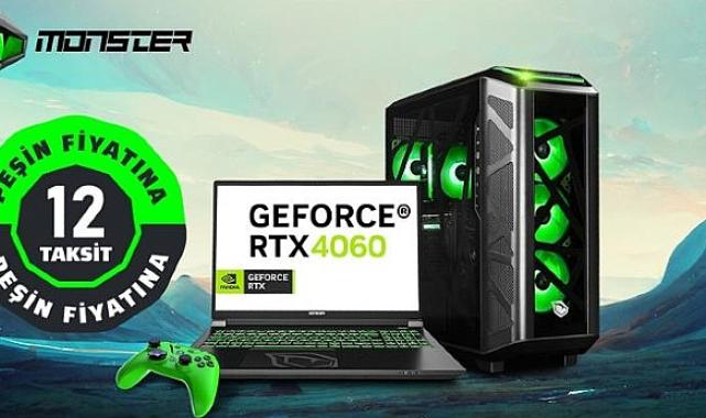Monster’dan bayrama özel fırsat: Peşin fiyatına 12 aya varan taksitle yüksek performans