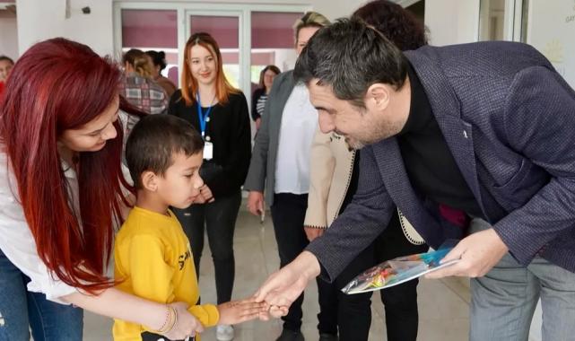 Muğla Ortaca’da özel öğrencilerle erken bayramlaşma