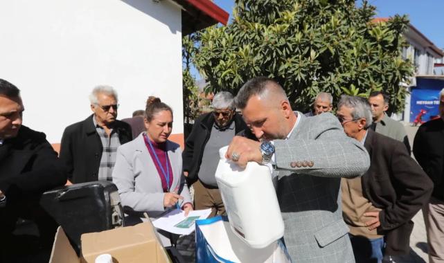 Muğla’da dondan zarar gören üreticilere destek