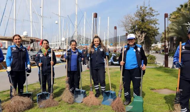 Muğla’nın sokakları ‘Temizlik Melekleri’ ne emanet