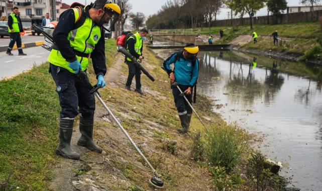 Sakarya Çark Deresi’nde bayram temizliği