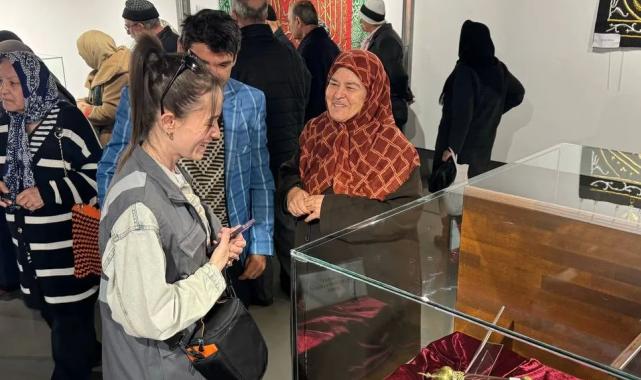 Sakarya’da mukaddes emanetlerle ilk kez buluştular