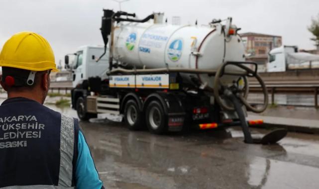 Sakarya’da SASKİ tatilde de teyakkuzda