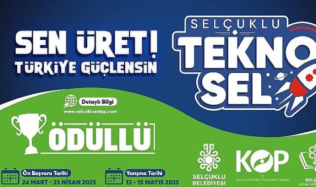 Selçuklu Tekno-Sel 2025 Yarışmasının Başvuruları Başladı