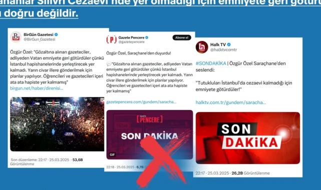 Silivri’de tutuklulara yer kalmadığı iddialarına İletişim’den yanıt