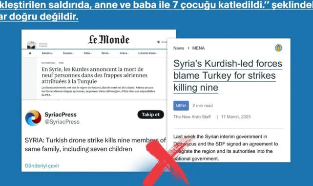 Türkiye SİHA’sı Suriye’ye saldırdı iddialarına açıklama