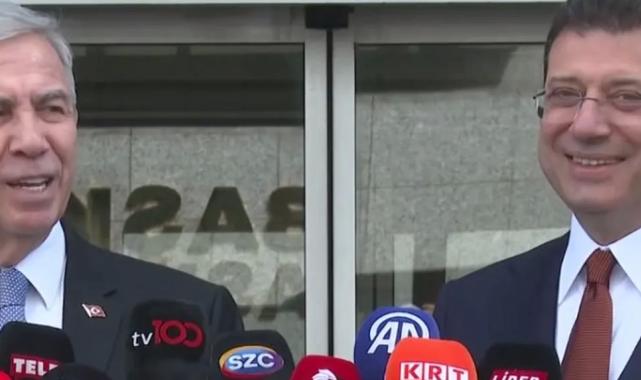 Yavaş ile İmamoğlu’ndan ortak açıklama