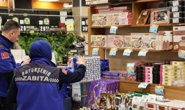 Zabıtadan çikolata baskını