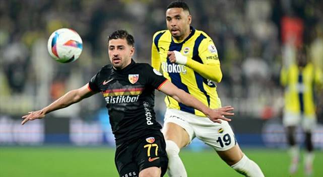 Fenerbahçe 3-3 Bellona Kayserispor (Maç Sonucu) Kadıköy’de beraberlik şoku!