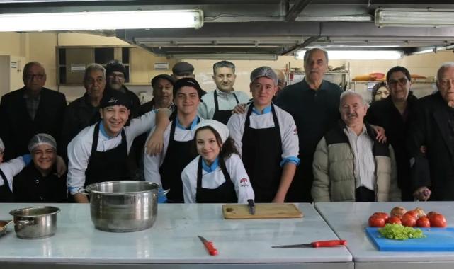 Akıncılar Huzurevi ile genç şefler mutfakta yarıştı