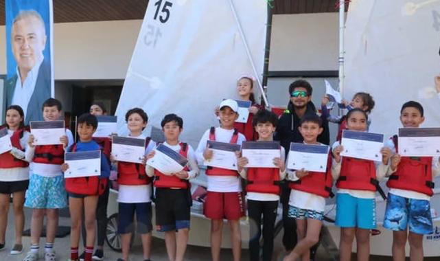 Antalya’da miniklerden yelkenciliğe ilk adım