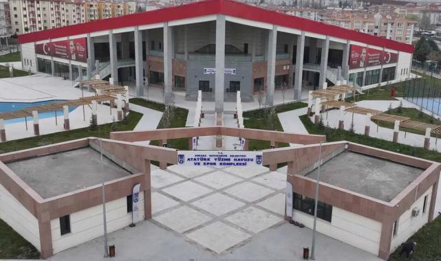 Başkentte atıl spor tesisinde sona doğru