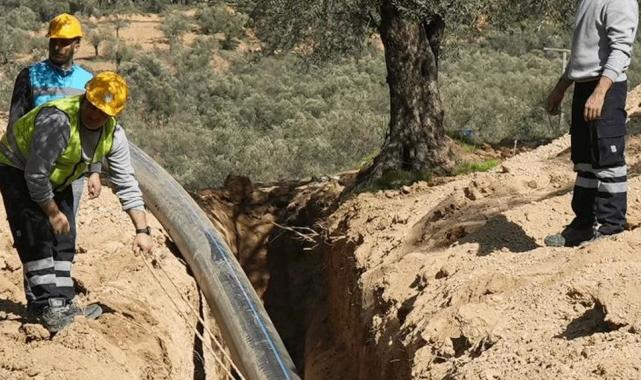BASKİ’den Gömeç’e yeni içme suyu hattı