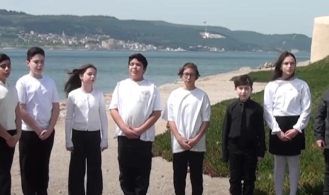 BİLSEM öğrencilerinden Çanakkale ruhu’na sanatla selam