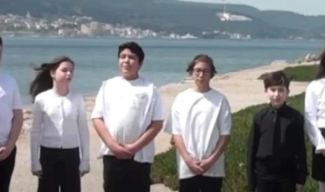 BİLSEM öğrencilerinden Çanakkale Ruhu’na selam