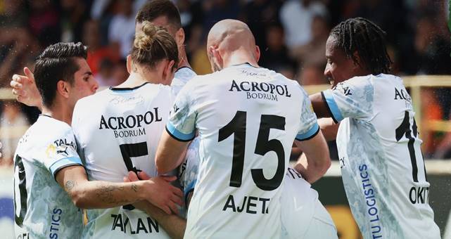 Corendon Alanyaspor 0-1 Sipay Bodrum FK (Maç Sonucu) Alanya’da kazanan Bodrum FK!