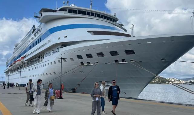 Bodrum kruvaziyer sezonunu açtı