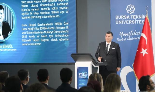 BTÜ Konuşmaları’na Gıyasettin Bingöl konuk oldu