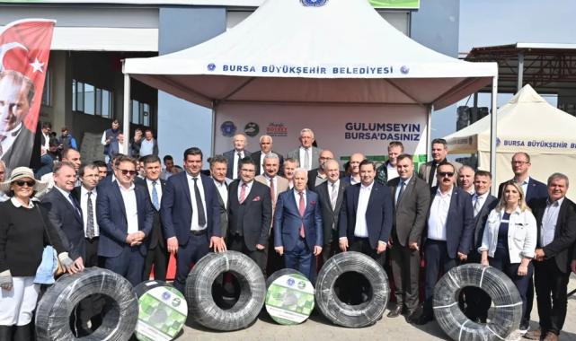 Bursa Büyükşehir’den çiftçiye büyük destek