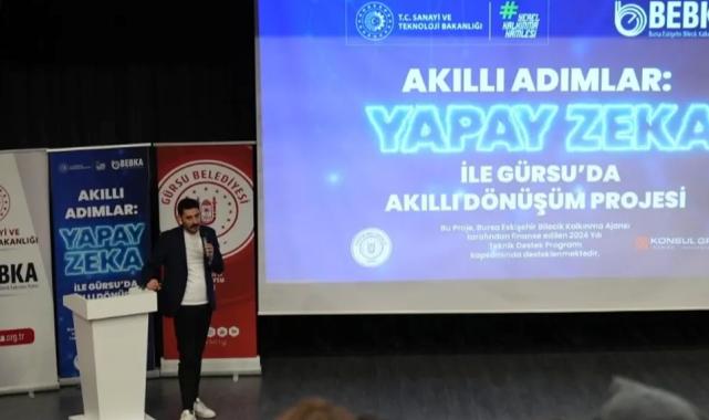 Bursa Gürsu’da akıllı dönüşüm yapay zeka ile başladı