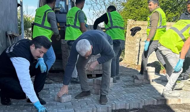 Bursa Yenişehir’in kırsalı parkeleniyor