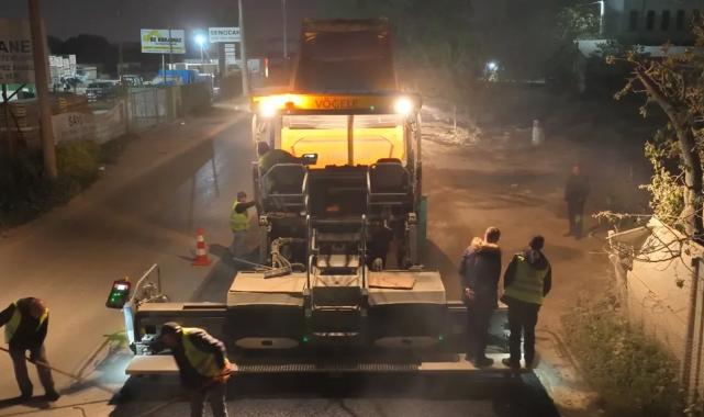 Bursa’da Çalı-Kayapa yolu gece gündüz demeden tamamlandı