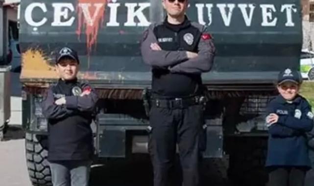 Çocuk polislerle 23 Nisan’a özel klip