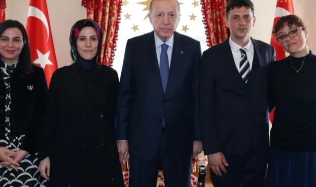 Cumhurbaşkanı Erdoğan, Minguzzi ailesini kabul etti