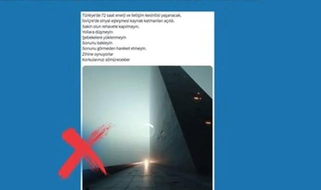 DMM’den, “enerji ve iletişim kesintisi yaşanacak” iddiasını yanıt!