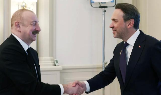 Enerji Bakanı Bayraktar, Azerbaycan Cumhurbaşkanı Aliyev ile görüştü