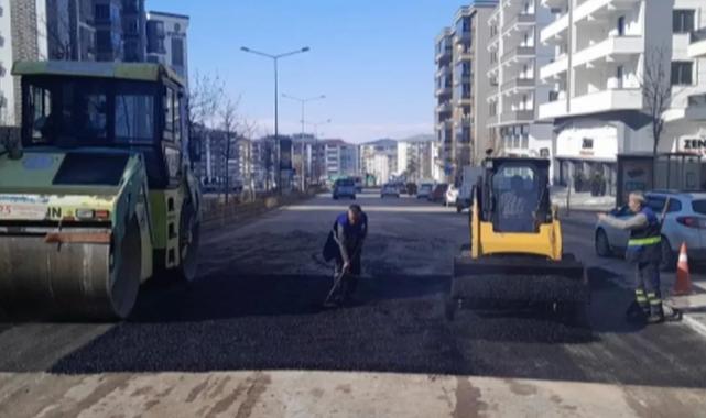 Erzurum Büyükşehir asfalt sezonunu açtı