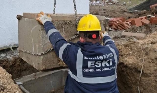 Eskişehir Büyükşehir’den yeni altyapı çalışması