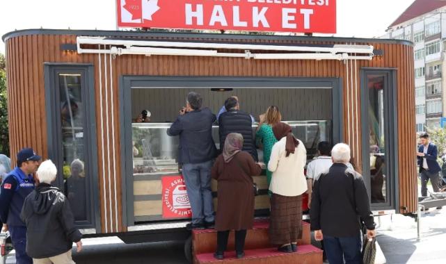 Halk Et Mobil Belediye Meydanı’nda!