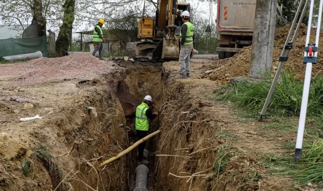 Hattın uzunluğu 7 kilometre olacak: Camili’de atık su altyapısının yüzde 50’si tamam
