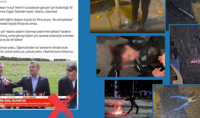 İstanbul’daki sokak olaylarıyla ilgili dezenformasyon iddiaları çürütüldü