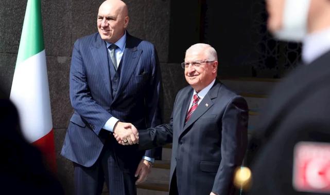 İtalya Savunma Bakanı Crosetto Türkiye’de